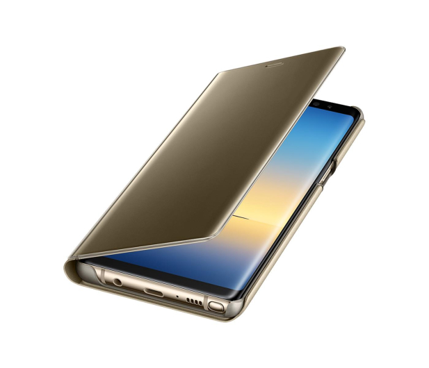 ETUI Clear View Standing Cover do Samsung Galaxy Note 8 zlote - 377877 - zdjęcie 5